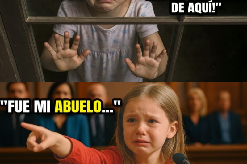 “¡Auxilio, que alguien me saque de aquí!” — Vecina llama a la policía al ver a una niña encerrad