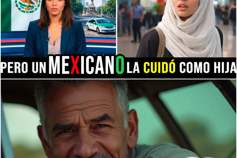ARQUITECTA ÁRABE ASUSTADA AL LLEGAR A MÉXICO: Un TAXISTA MEXICANO le dio la SORPRESA de su vida..