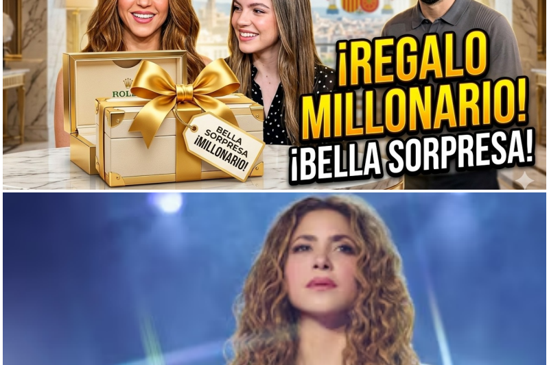 El majestuoso golpe sobre la mesa de Shakira: Un regalo millonario a la Infanta Sofía que deja a Gerard Piqué en la ruina pública
