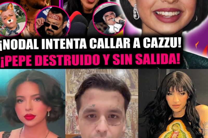 ¡ÁNGELA AGUILAR EN CRISIS! ¡PEPE DESTROZA CARRERA DE NODAL! ¡CAZZU EXPONE EL PLAN PARA SILENCIARLA!