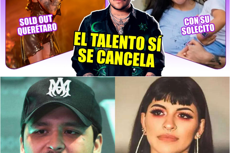 El Drama de las Cancelaciones y el Triunfo de la Libertad: Christian Nodal se Hunde mientras Cazzu Conquista México
