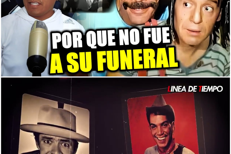 La Silla Vacía en el Último Adiós: La Verdadera Razón por la que Chespirito No Asistió al Funeral de Ramón Valdés