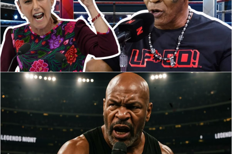 ¡MIKE TYSON HUMILLA a MÉXICO en VIVO y SHEINBAUM lo DESENMASCARA como NUNCA!