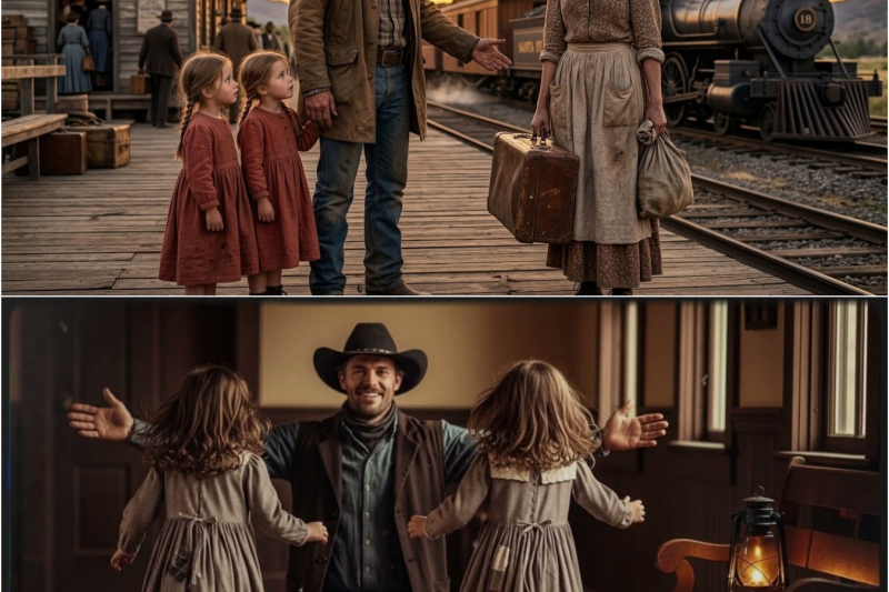 Ella fue rechazada en la estación entonces un cowboy susurró Mis gemelos necesitan una madre como tú