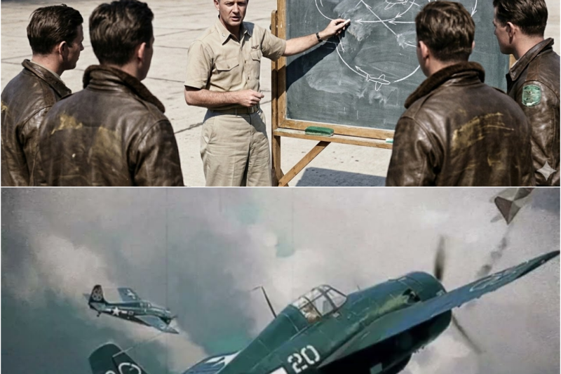 Truco “palito de fósforo” de un comandante: 4 Wildcats derriban Zero que no podían superar en vuelo