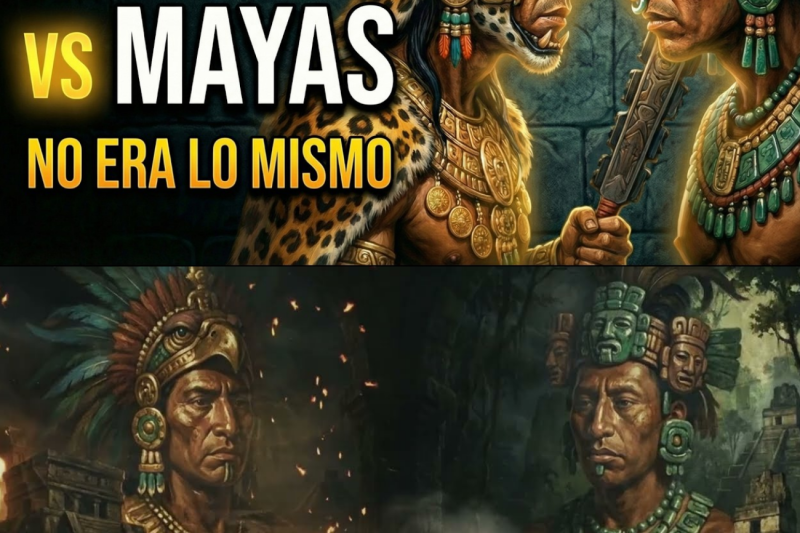 Aztecas vs Mayas: La Diferencia que Nadie te Explicó