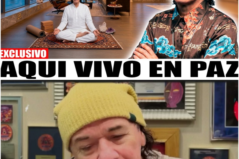 Asi VIVE CARLOS SANTANA a sus 78 AÑOS