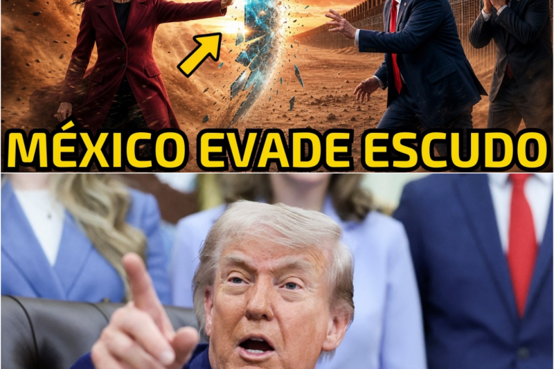 SHEINBAUM RECHAZA A TRUMP: MÉXICO IGNORA EL ESCUDO DE LAS AMÉRICAS