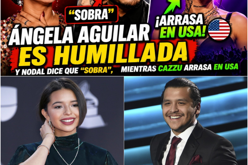 Crónica de un Declive Anunciado: La Caída Mediática de Nodal y Ángela Frente al Triunfo de Cazzu