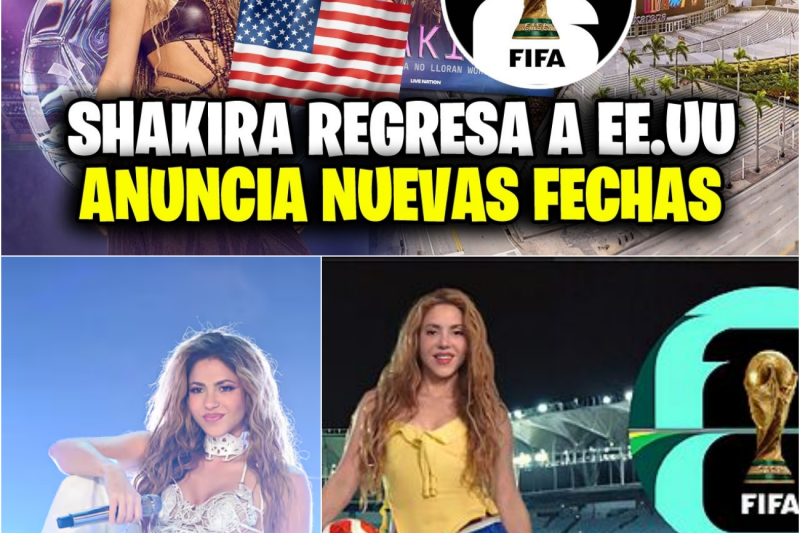 El Renacimiento de la Reina: Shakira Sacude al Mundo con su Gira y un Misterioso Vínculo con el Mundial 2026