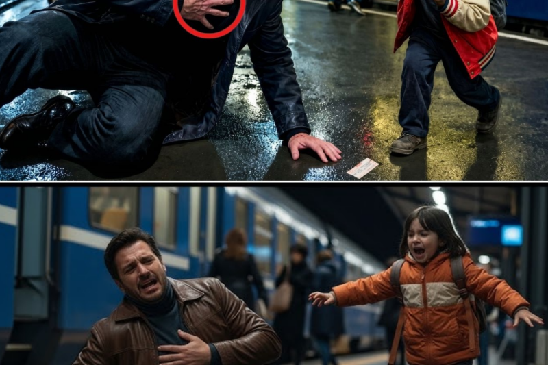 Una niña negra pierde el último tren por salvar a un extraño: era un multimillonario rico y famoso!