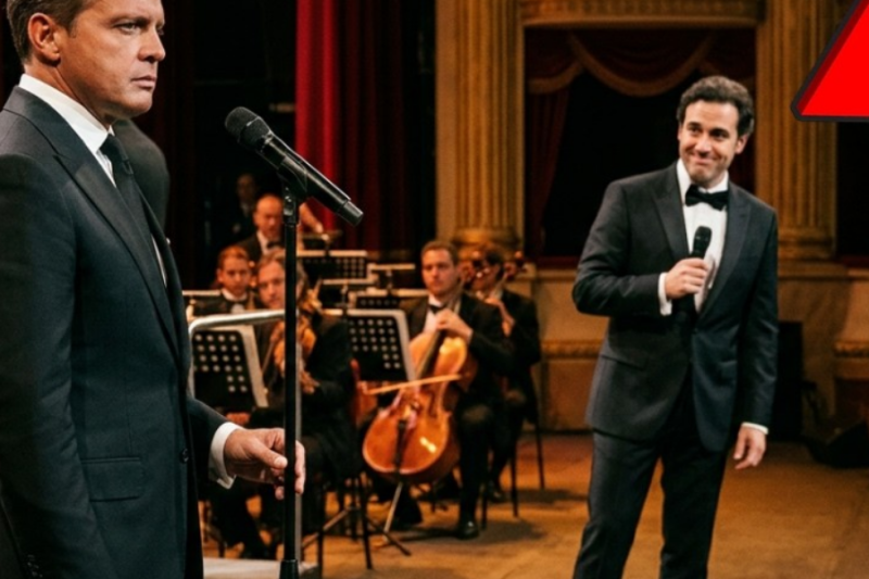 Un Tenor Español Retó a Luis Miguel Como Broma — Lo que Pasó Después Dejó al Teatro en Silencio