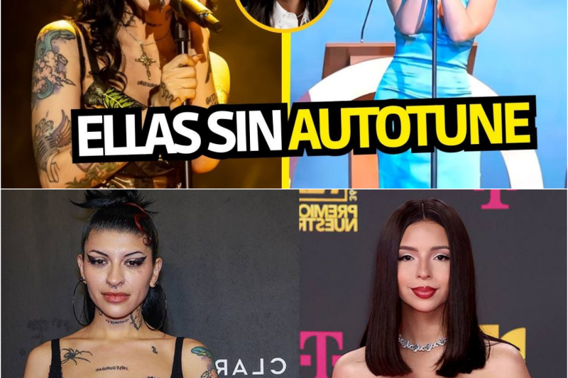 Voces al desnudo: La cruda realidad de las cantantes que dicen ser el futuro de la música sin el filtro del autotune