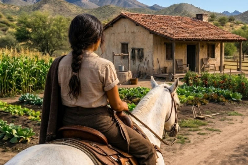 Ella Volvió Para Vender Los Caballos De Su Padre Fallecido… Pero Ya Había Alguien En El Pasto