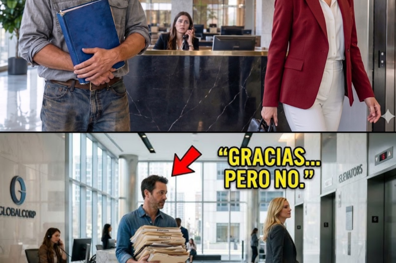 La CEO de una empresa de transporte rechazó al padre soltero 7 veces… ahora su compañía depende de.