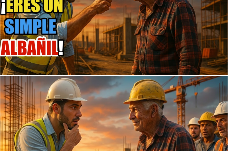 “¡CÁLLATE, VIEJO!” — El Ingeniero Lo HUMILLÓ… Sin Saber que era una LEYENDA VIVA de la Construcción