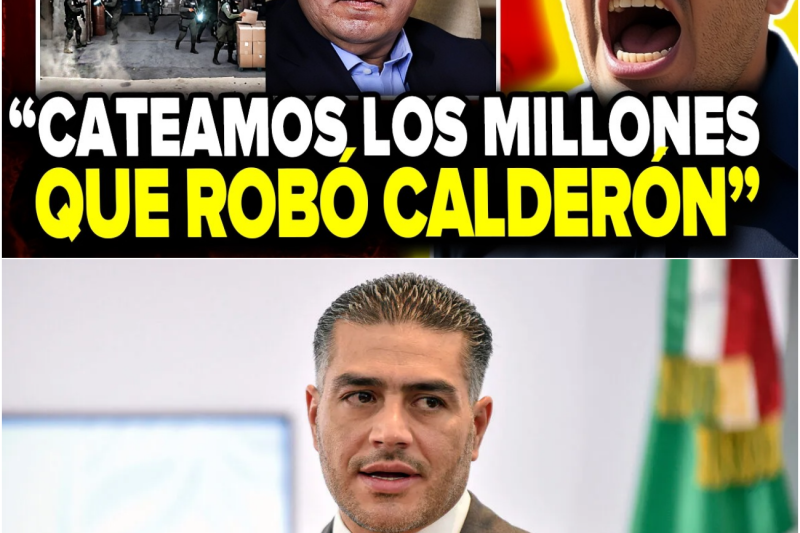 HARFUCH REVIENTA las BODEGAS OCULTAS de CALDERÓN y CATEA las RIQUEZAS ROBADAS del PAN