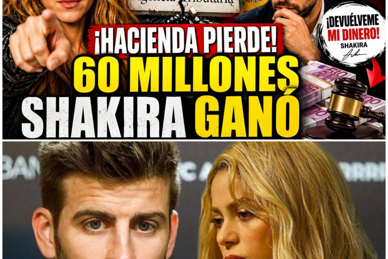 La Victoria de los 60 Millones: Shakira Destroza a Hacienda y Deja al Descubierto el Lado Más Oscuro de la Justicia Española