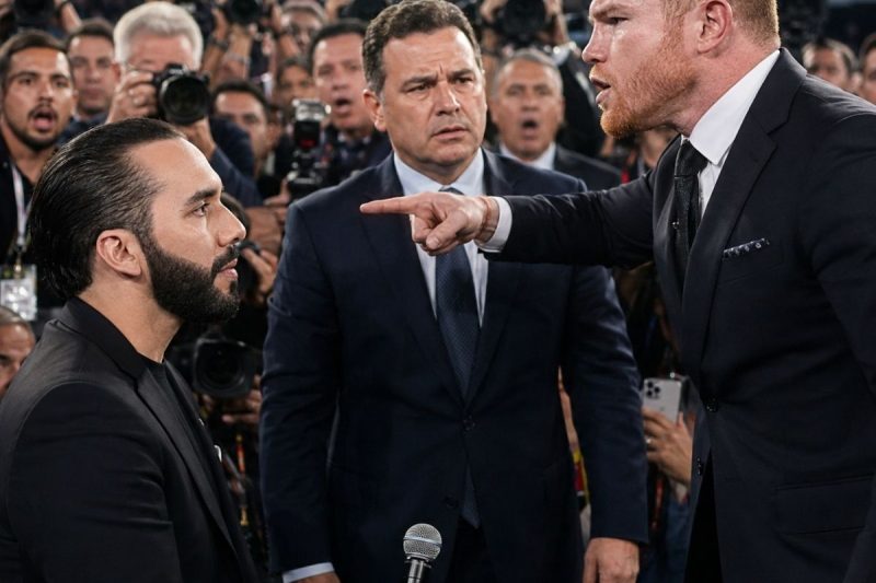 Canelo pensó que podía humillar a Bukele en público… pero no calculó lo que pasaría después