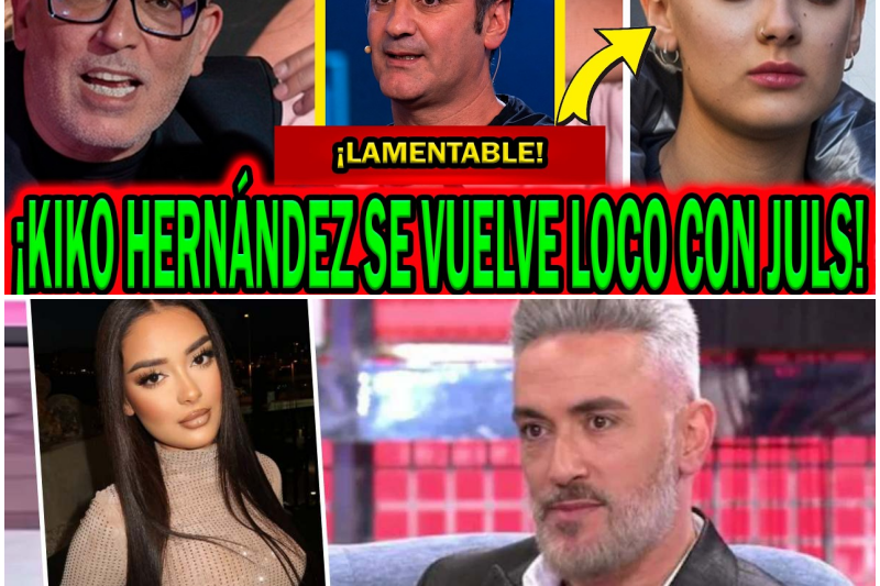 El Estallido de Kiko Hernández contra Julia Janeiro: La Verdad Detrás de la Portada, la Indignación y la Doble Moral en Televisión
