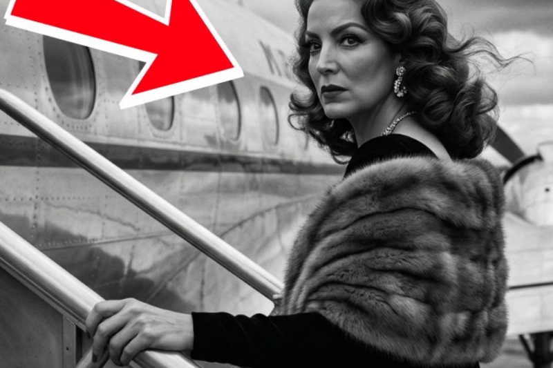 Lo que María Félix dijo antes de subir al avión estremeció a todo México