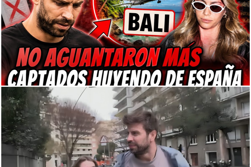 BOMBAZO: El Escape Desesperado de Piqué y Clara Chía. ¿El Fin de un Imperio o la Huida de un Escándalo Inminente?