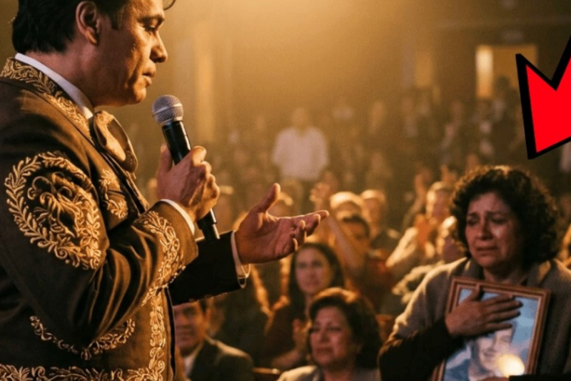 Juan Gabriel Vio a una Madre Sosteniendo una Foto en su Show — Lo que Descubrió Emocionó a Todos