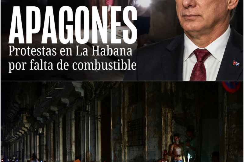 El Estallido en la Oscuridad: Cuba se Levanta ante Apagones Inhumanos de 20 Horas y el Colapso Energético Total