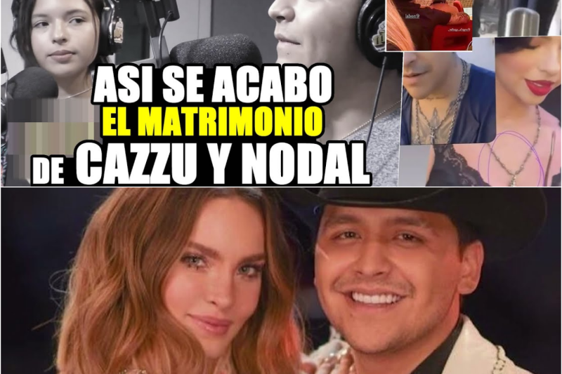 Crónica de un Corazón Dividido: El Día que Ángela Aguilar Cambió el Destino de Christian Nodal, Belinda y Cazzu