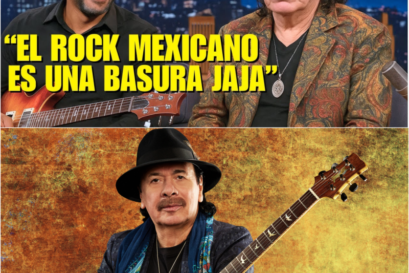 Carlos SANTANA DESTROZÓ a Músico Americano Que Se Burló de México en TV en Vivo