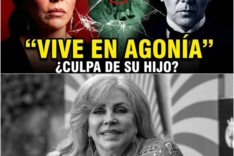 Verónica Castro: ¿GOLPEADA por su Hijo hasta “Romperle la Espalda”? El Dolor de “QUERER MORIR”.