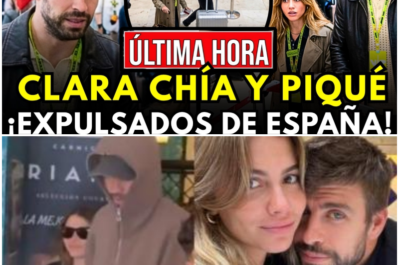 BOMBAZO: El Escape Desesperado de Piqué y Clara Chía. ¿El Fin de un Imperio o la Huida de un Escándalo Inminente?