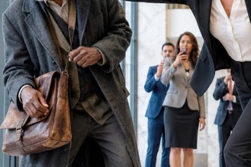 Insultó a un pobre mendigo sin saber que era su jefe millonario