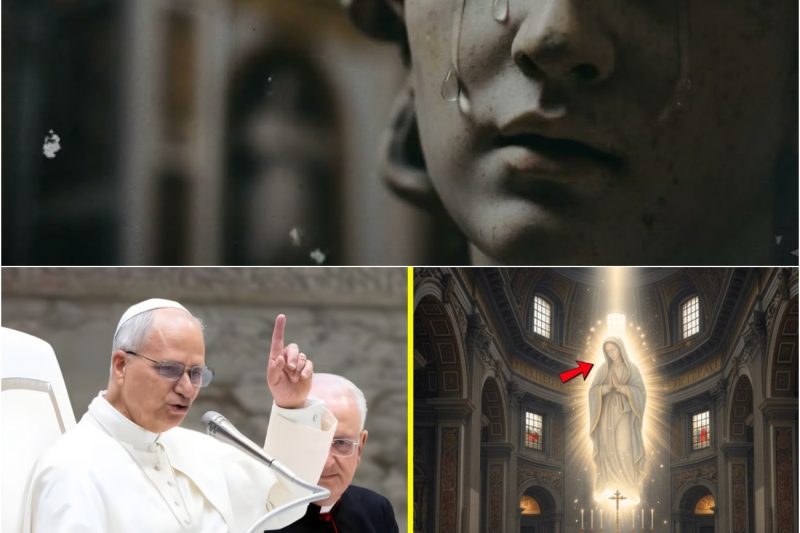 ¡Impactante! Una imagen “llora” y el Papa prohíbe llamarlo milagro