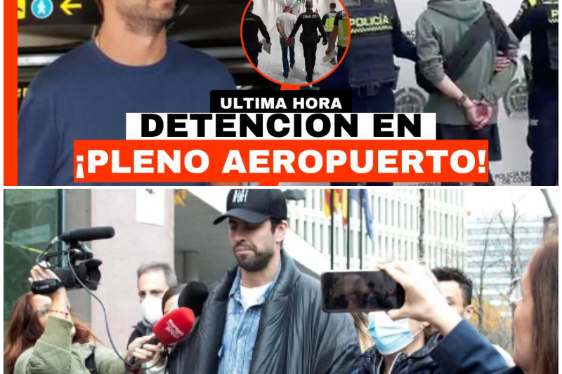 De la Cima al Abismo: El Humillante Colapso de Gerard Piqué en Pleno Aeropuerto de Madrid Mientras Shakira Conquista el Mundo