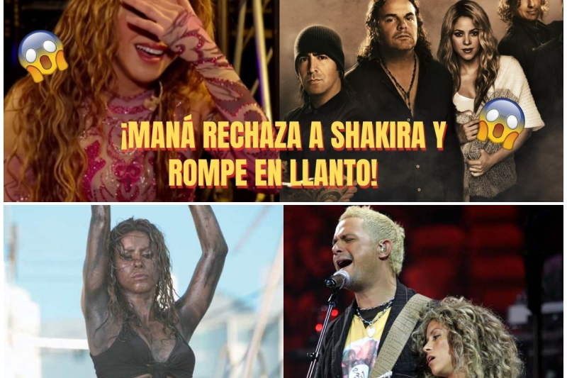 El Rechazo Que Cambió La Historia: Cuando Maná Subestimó A Shakira Y Ella Respondió Conquistando El Mundo