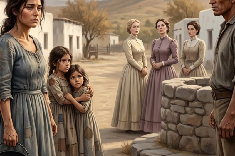 El Apache temido le abrió su cocina a una viuda con 2 niñas… y su primer mercado mostró la verdad