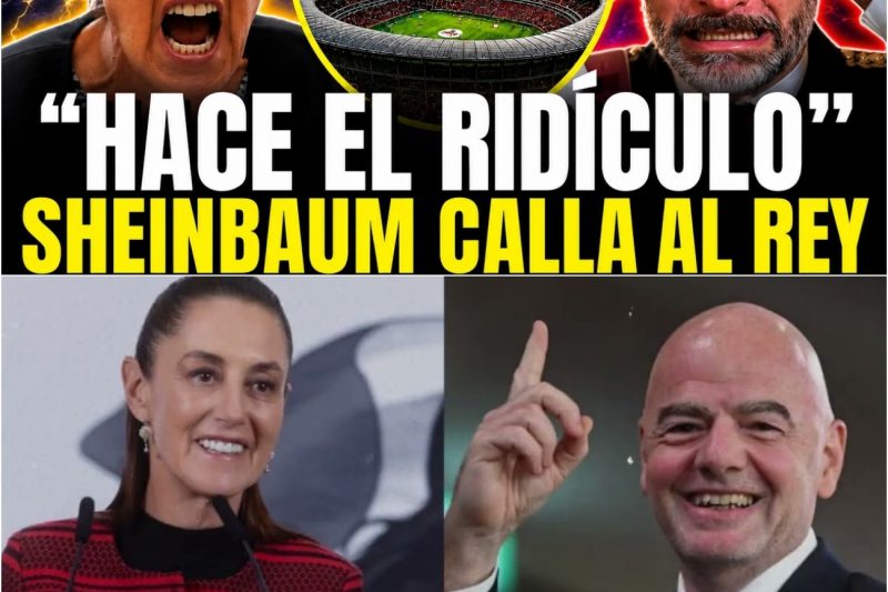 “YO NO LO INVITÉ”: SHEINBAUM EXHIBE AL REY DE ESPAÑA Y VUELVE A EXIGIR LA DISCULPA HISTÓRICA