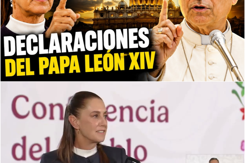 La presidenta de Mexico respalda la enciclica del Papa Leon XIV sobre inteligencia artificial y aviva la intensa confrontacion con las televisoras privadas