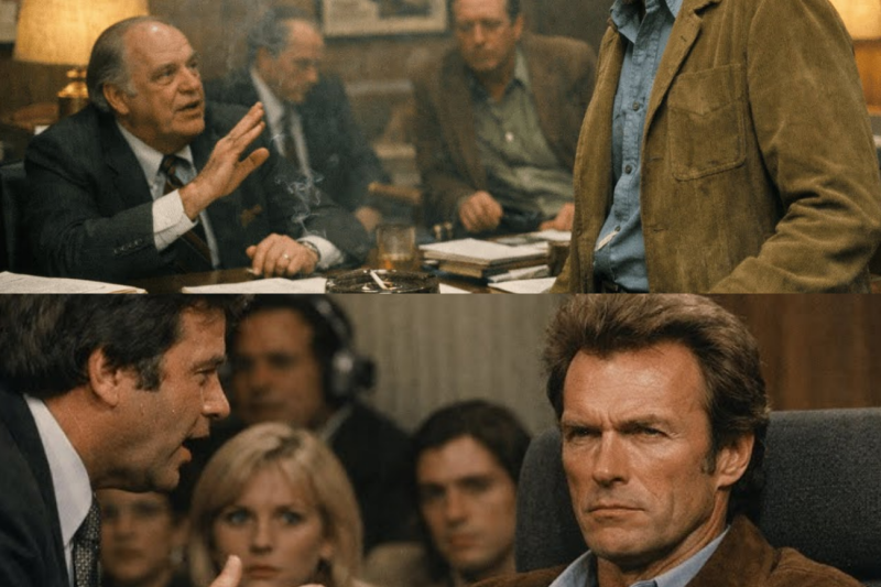 Studio Head Cut Clint Eastwood Mid Sentence — Clint Let the Silence Decide the Deal
