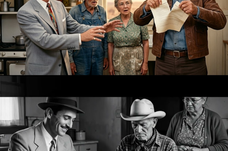 John Wayne Caught An Oil Man Cheating An Old Rancher In Texas 1959 — Then He Tore Up The Contract