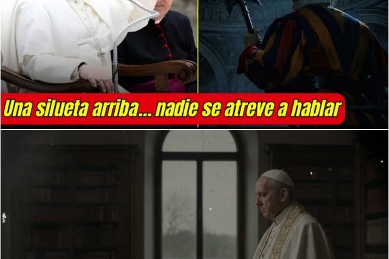 ¡Última hora! Un guardia suizo reporta una figura inmóvil en la cúpula y el Vaticano guarda silencio