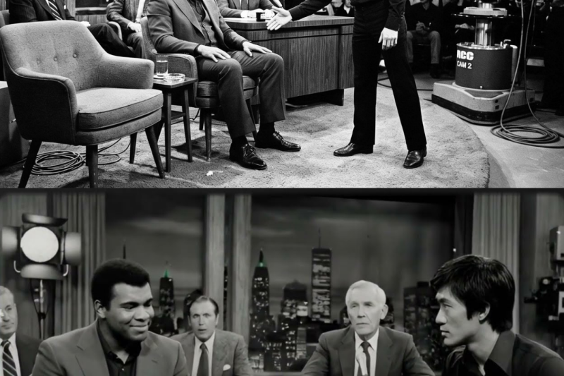 Muhammad Ali desafió a Bruce Lee en vivo y la respuesta de Bruce fue histórica
