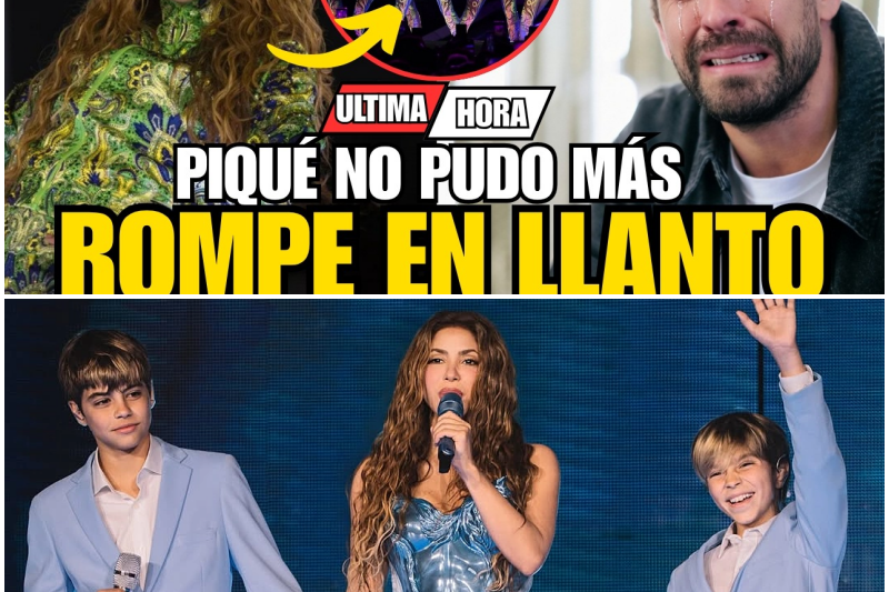El Derrumbe Inevitable: Gerard Piqué Rompe en Llanto y Confiesa su Mayor Error al Ver a sus Hijos con Shakira en Copacabana