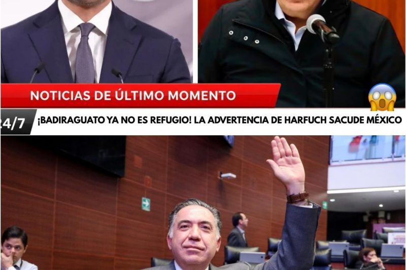 Enrique Inzunza acusa a Harfuch en pleno Senado… ¡y la respuesta lo deja completamente expuesto!