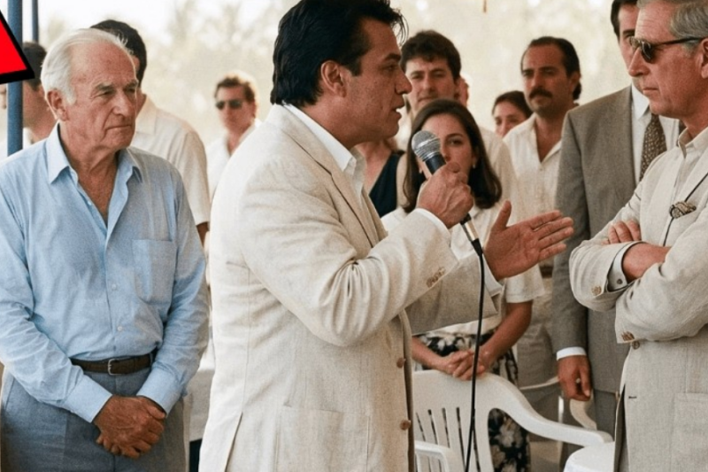 Juan Gabriel DETUVO el Show Cuando Vio a un Organizador del Festival Negando Agua a un Anciano
