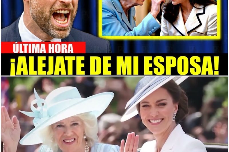 William furioso después de que Camilla obliga a Kate a prestarle su tiara reall