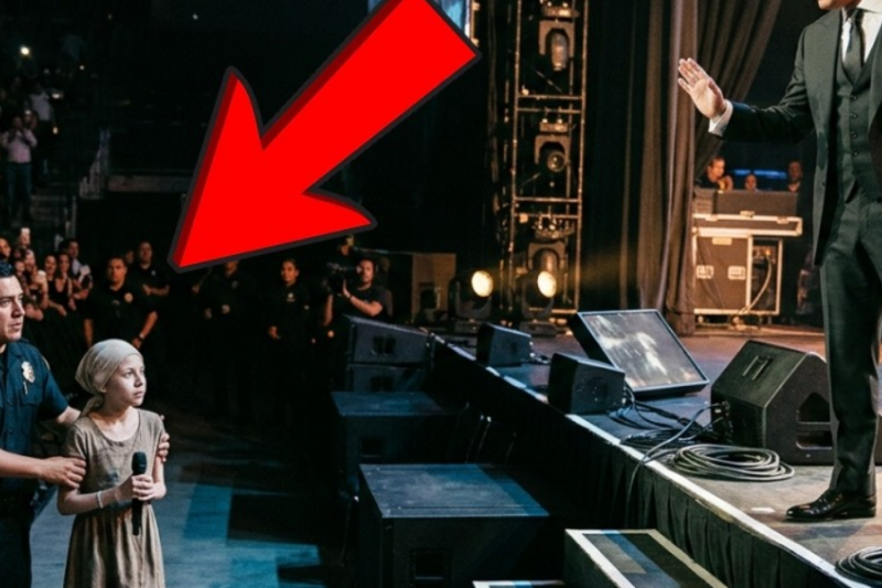 Cuando una Niña Enferma Pidió Cantar con Luis Miguel, Seguridad Intentó Sacarla — Él Detuvo el Show