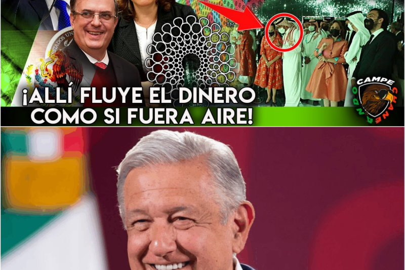¡MÉXICO A GRANDES LIGAS! AMLO VA POR DUBAI JUNTO CON MARCELO ¡A APOSTARLE A LOS MAGNATES DEL MUNDO!