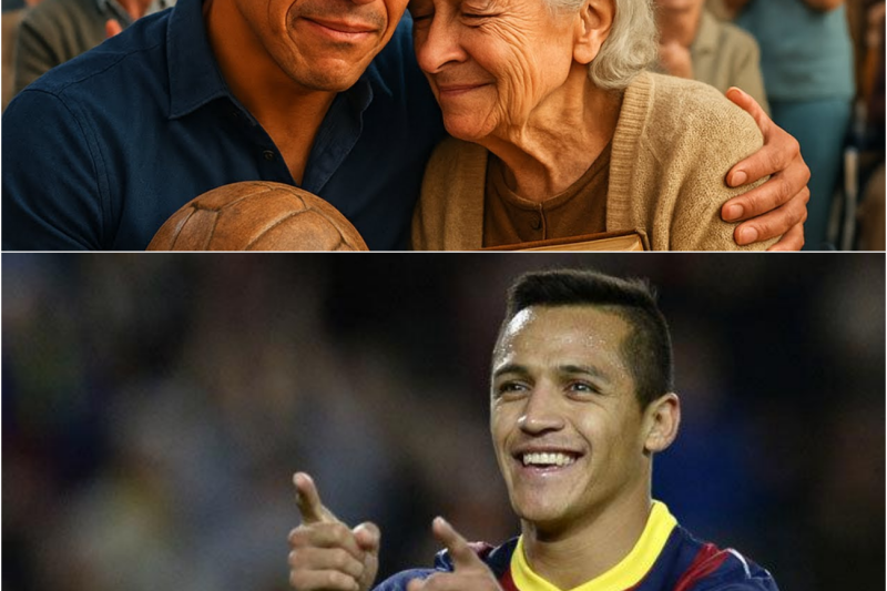 Alexis Sánchez Decide Visitar a un hogar de ancianos y encuentra una historia que lo hace llorar